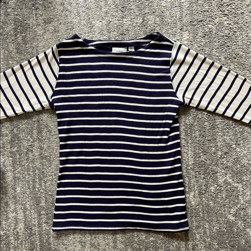 L.L. Bean French Sailor Boatneck